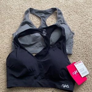 Two sports bras